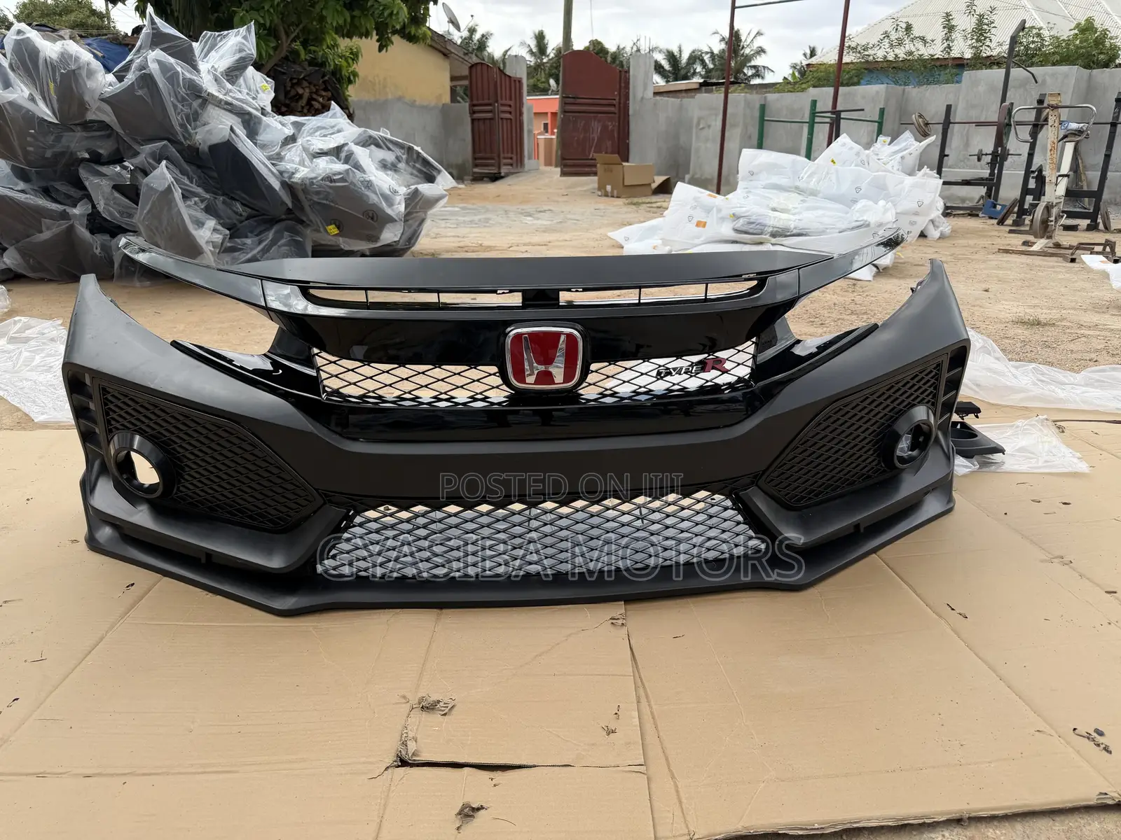 Honda Civic 2016 - 2018 Front Bumper Complete Type R