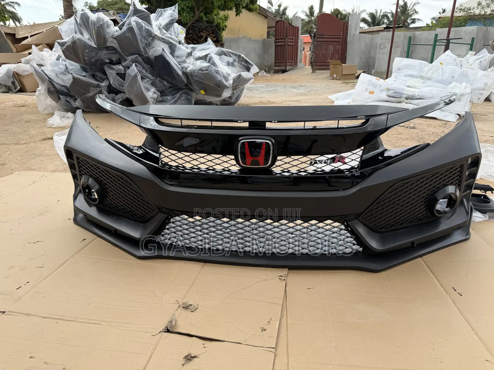 Honda Civic 2016 - 2018 Front Bumper Complete Type R