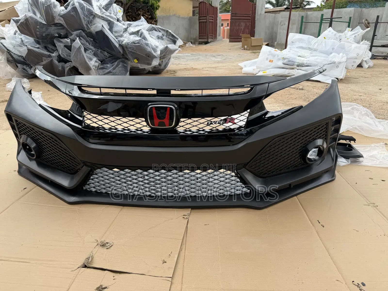 Honda Civic 2016 - 2018 Front Bumper Complete Type R