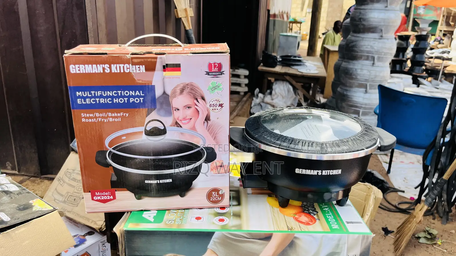 Electric Cooker Multipurpose 3 Liters