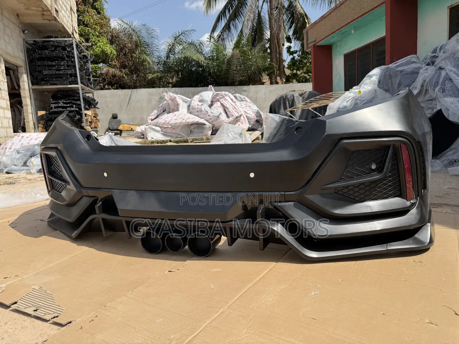 Honda Civic 2019 - 2021 Hatchback Back Bumper Complete