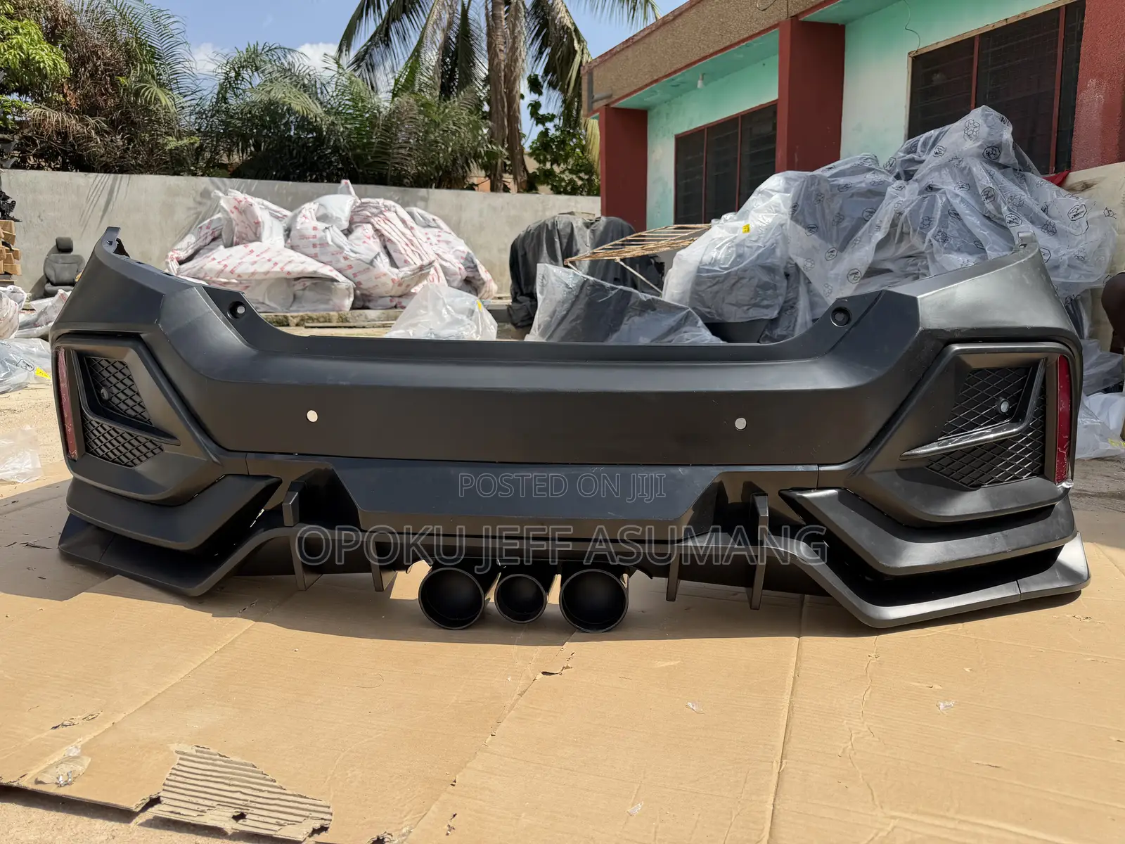 Honda Civic 2019 - 2021 Hatchback Back Bumper Complete