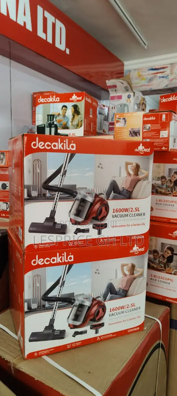 Mega Price Drop on Our All New 1600w Vacuum Cleaner From Decakila