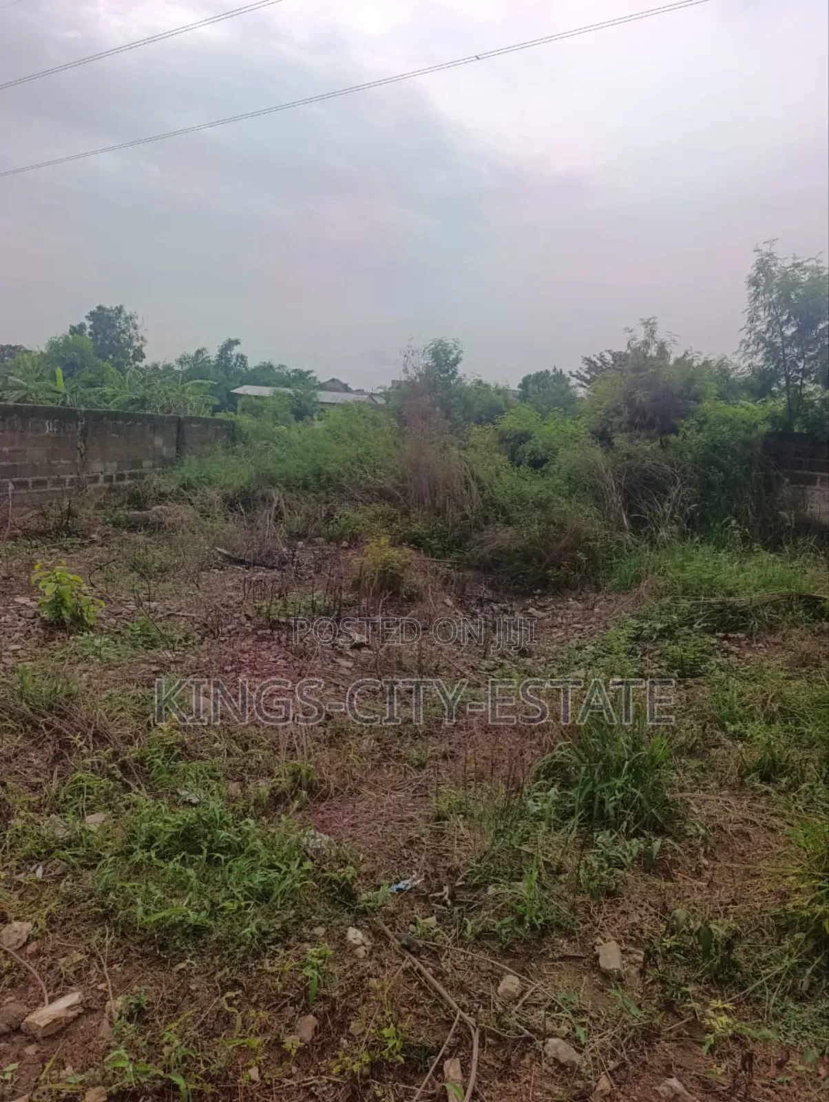 Half Plot for Sale at Pokuase Rocky Down