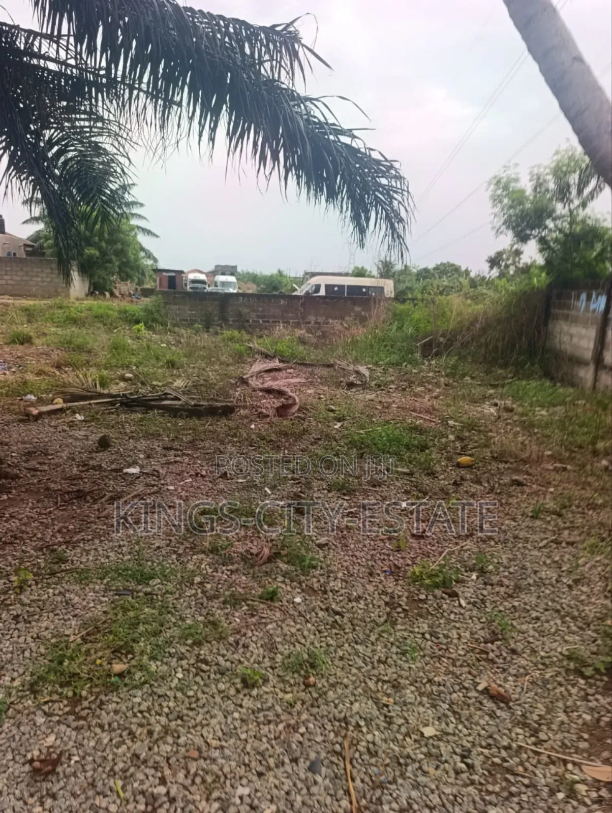 Half Plot for Sale at Pokuase Rocky Down