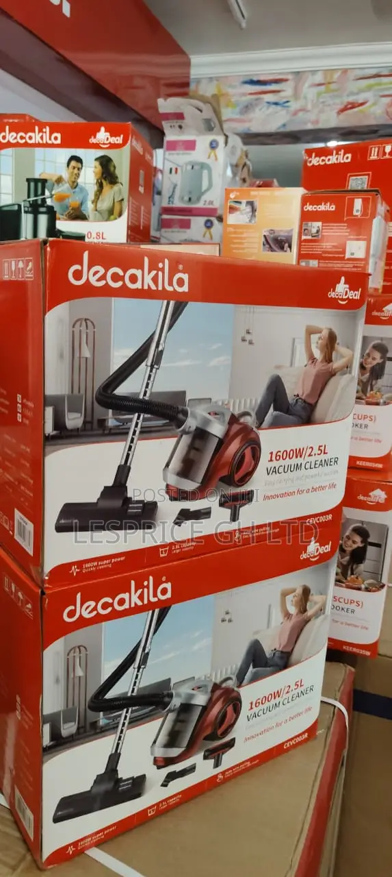Exclusive Price Cut on Our Latest 1600w Vacuum Cleaner From Decakila
