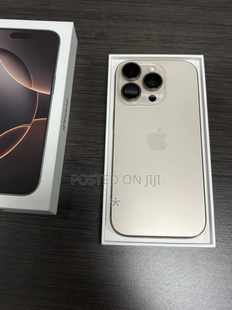 New Apple iPhone 16 Pro Max 256 GB Gold