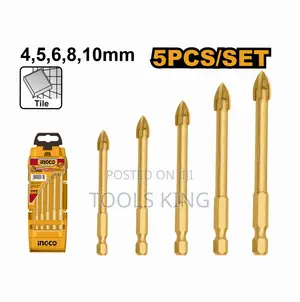 5 PCS Glass Drill - Akd7058
