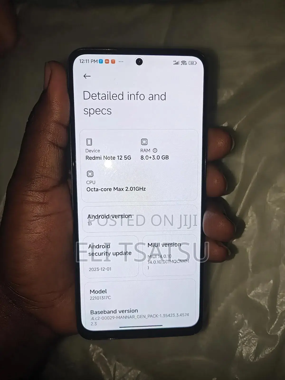 Xiaomi Redmi Note 12 (China) 256 GB Gray