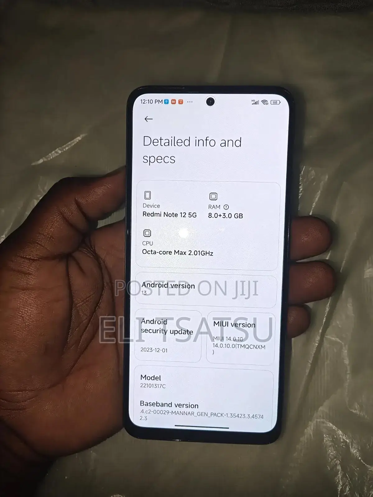 Xiaomi Redmi Note 12 (China) 256 GB Gray