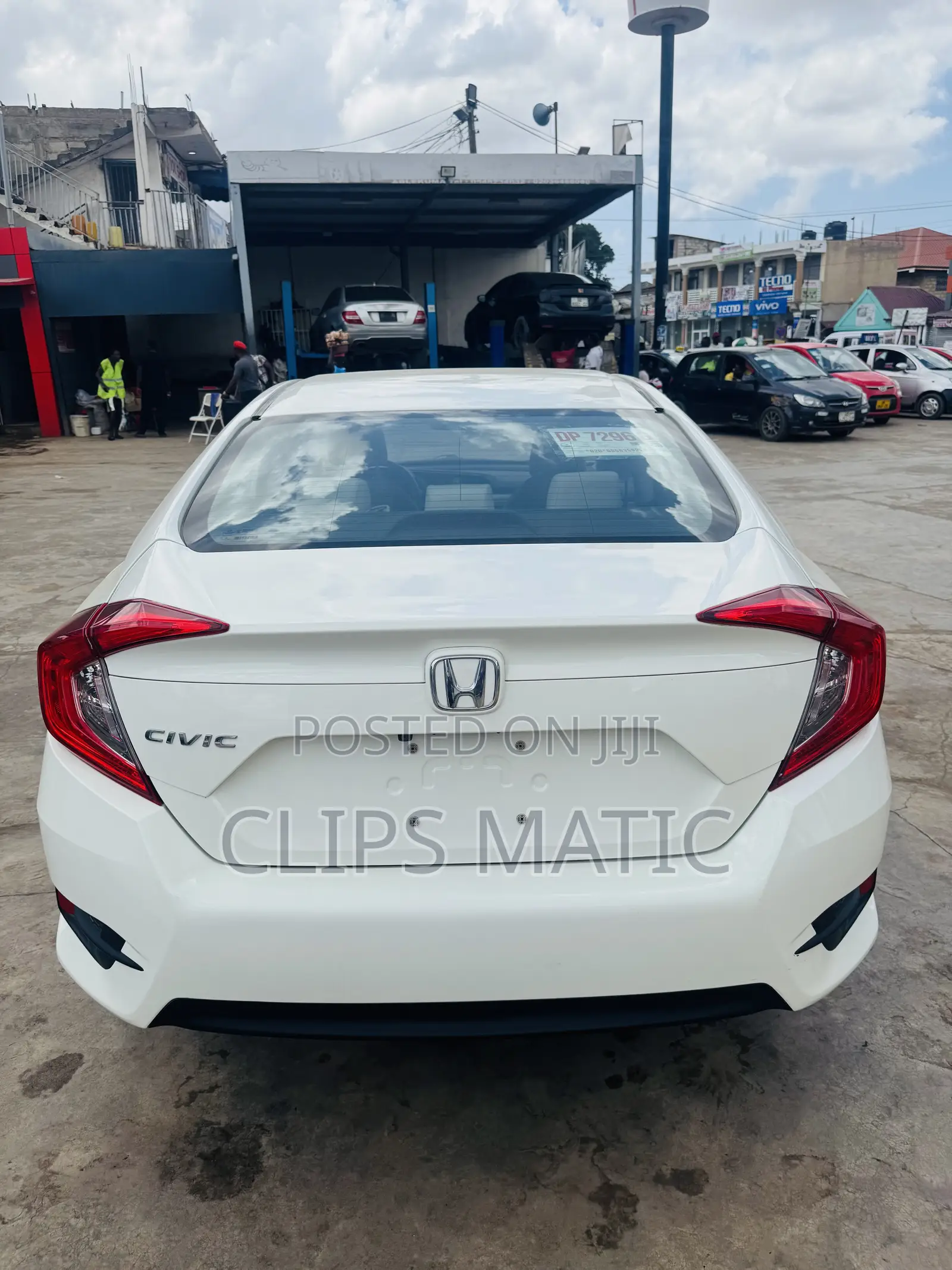 Honda Civic LX Sedan 2018 White