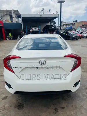 Honda Civic LX Sedan 2018 White