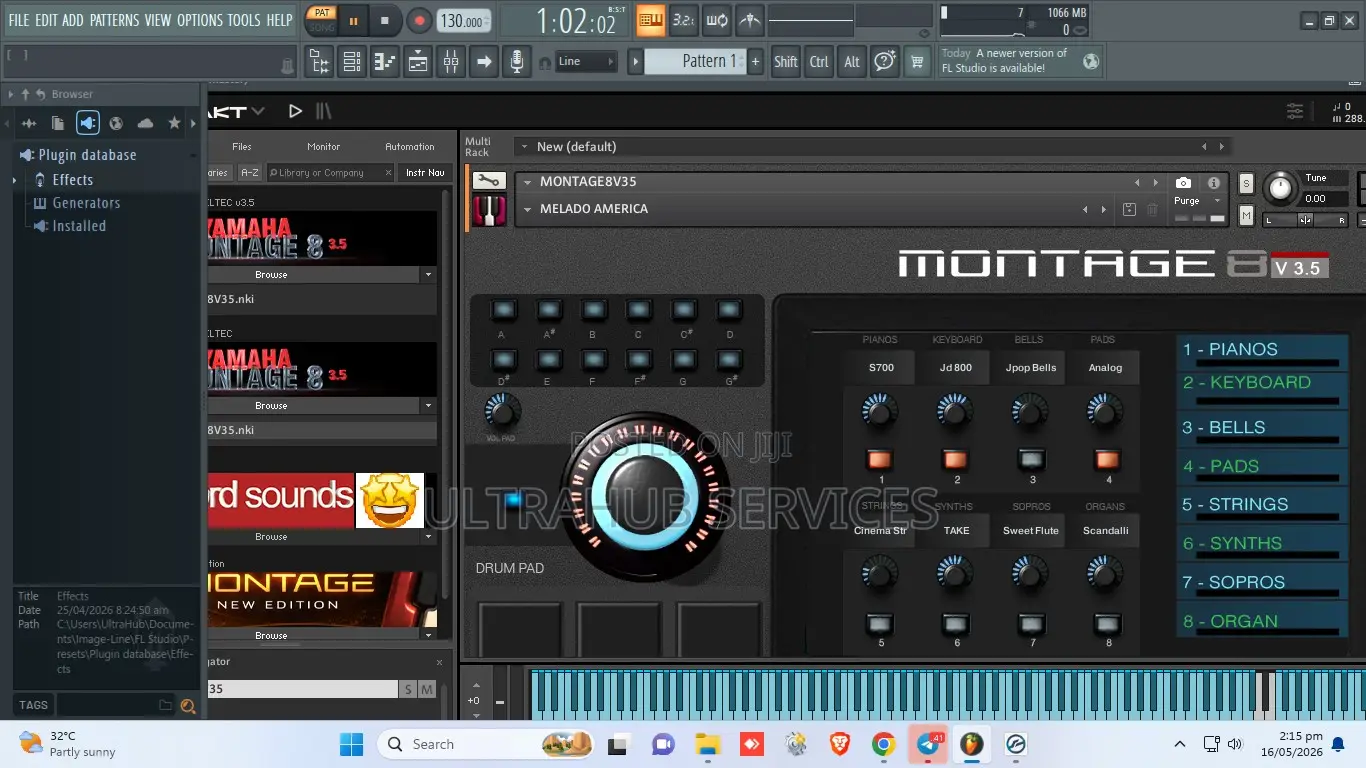 Yamaha Montage M8x Kontakt Library