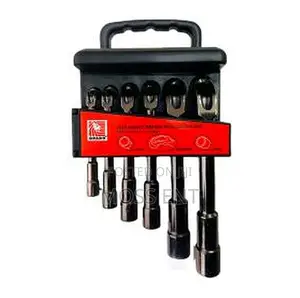6pcs Socket Wrench Set L Shape Spanner H - Gra-Sw6
