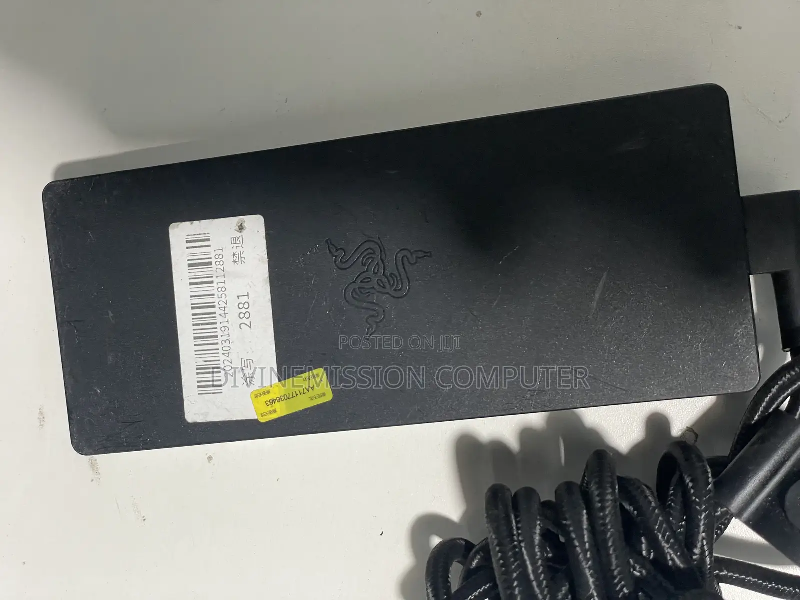 Razor Blade Laptop Ac Charger/Adapter 230w. Uk Used