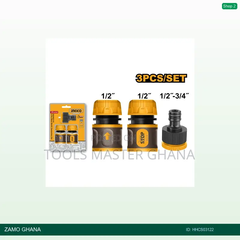 3 PCS Hose Quick Connectors - Hhcs03122