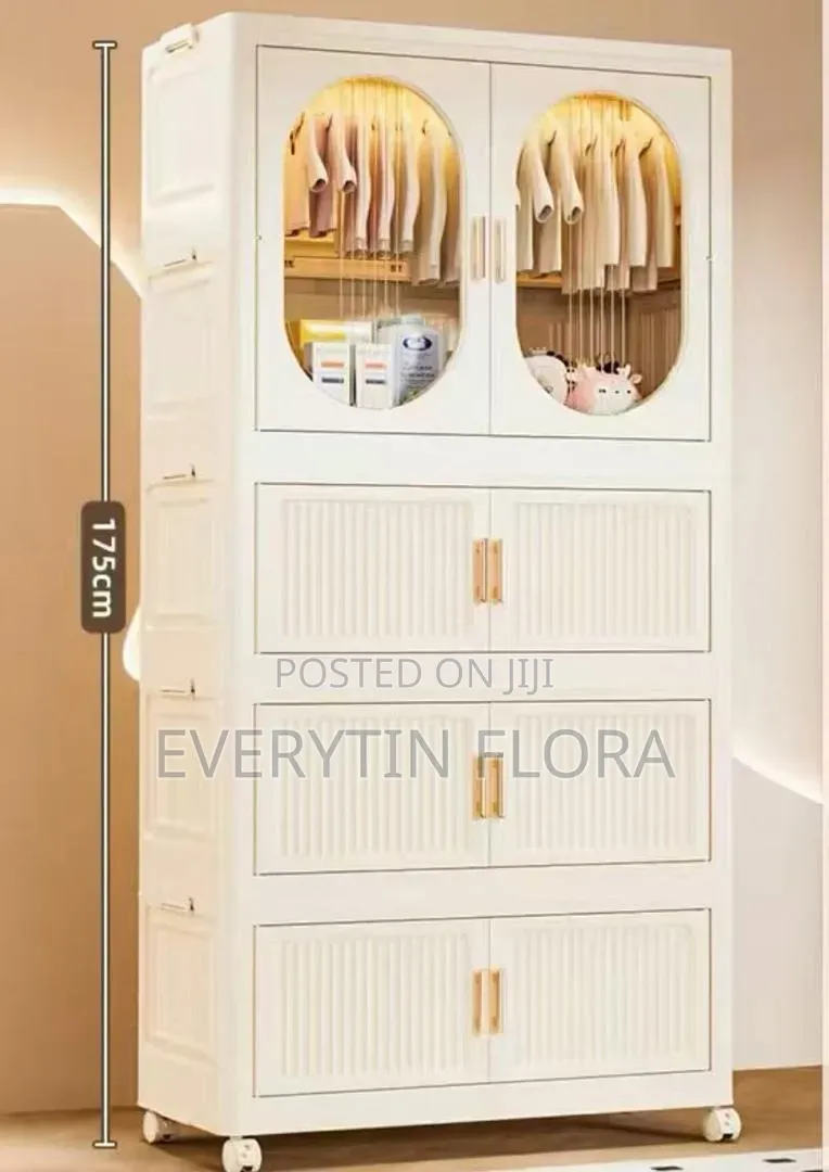 Foldable Plastic Wardrobe