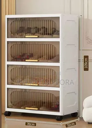 Foldable Plastic Wardrobe