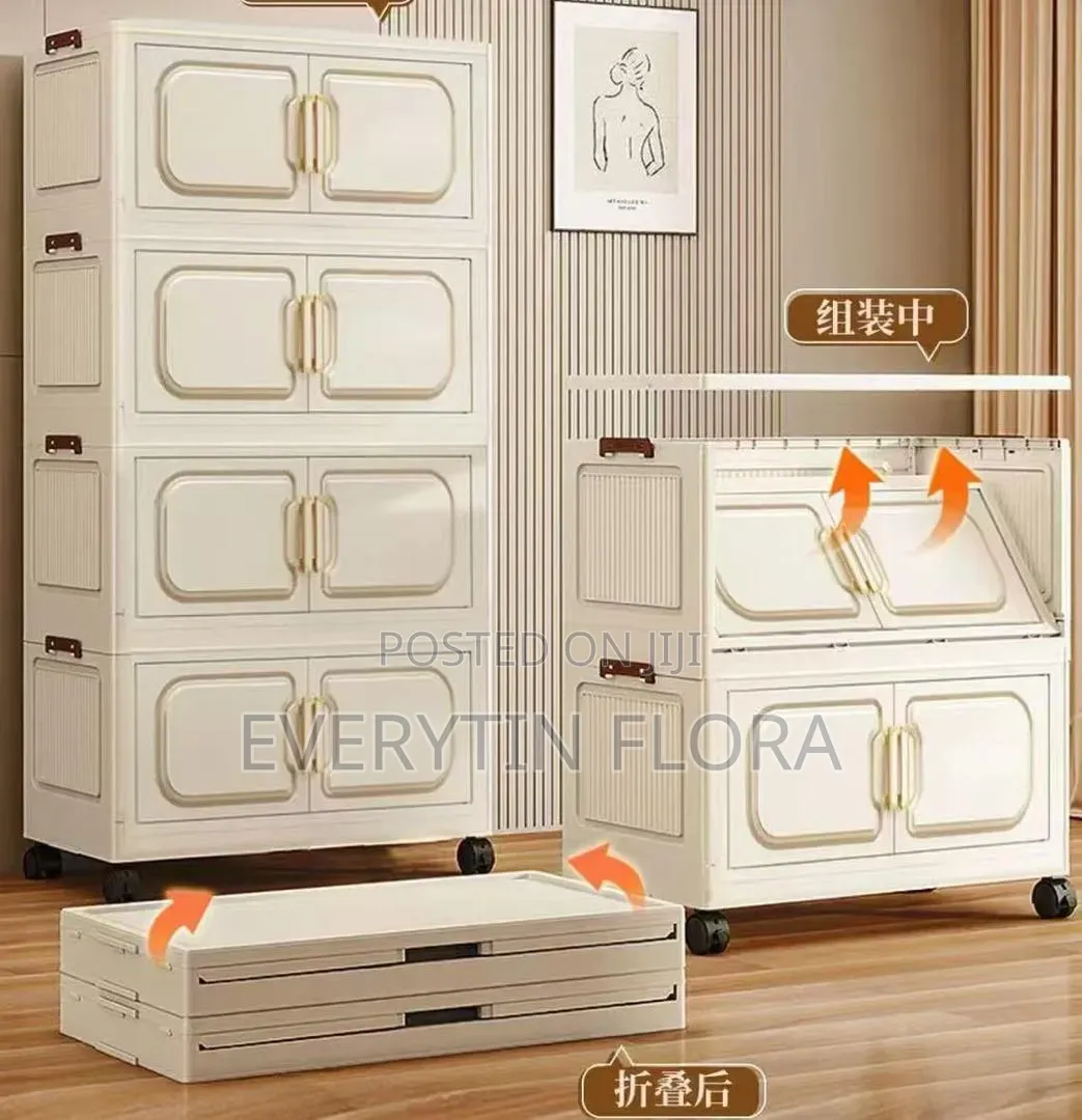 Foldable Plastic Wardrobe