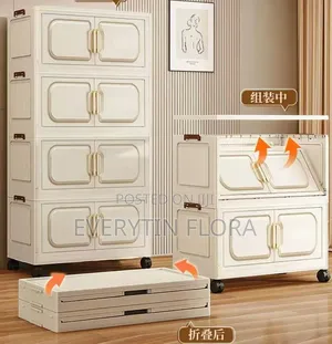Foldable Plastic Wardrobe