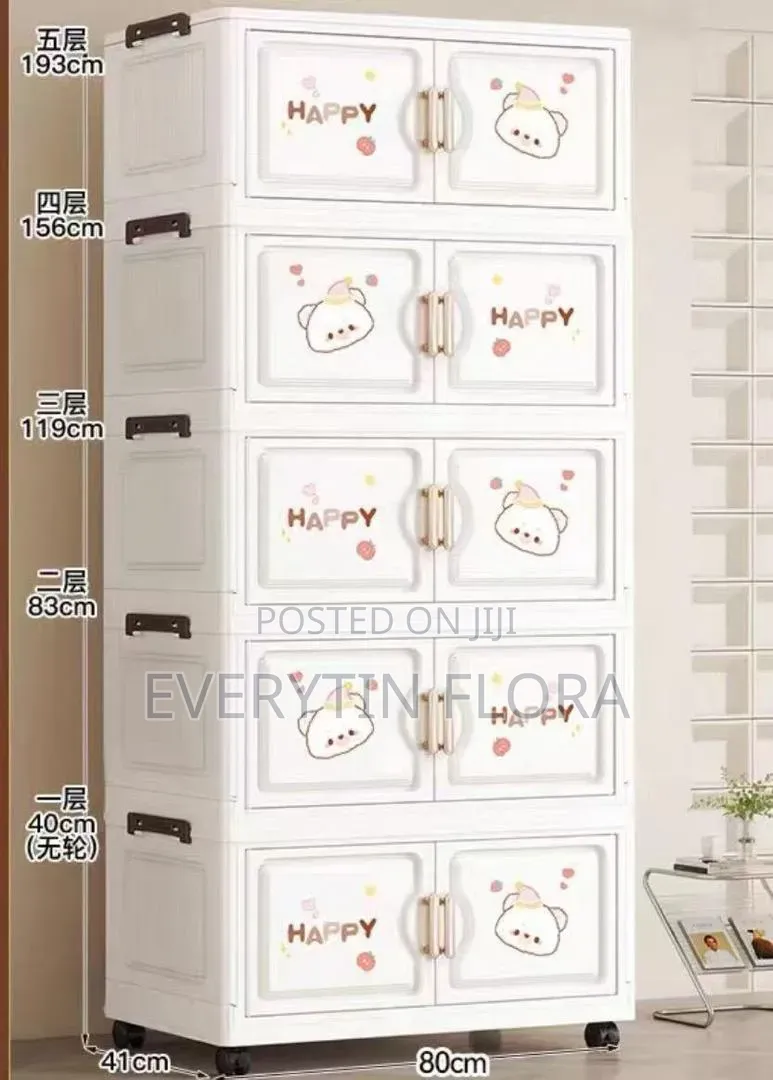 Foldable Plastic Wardrobe