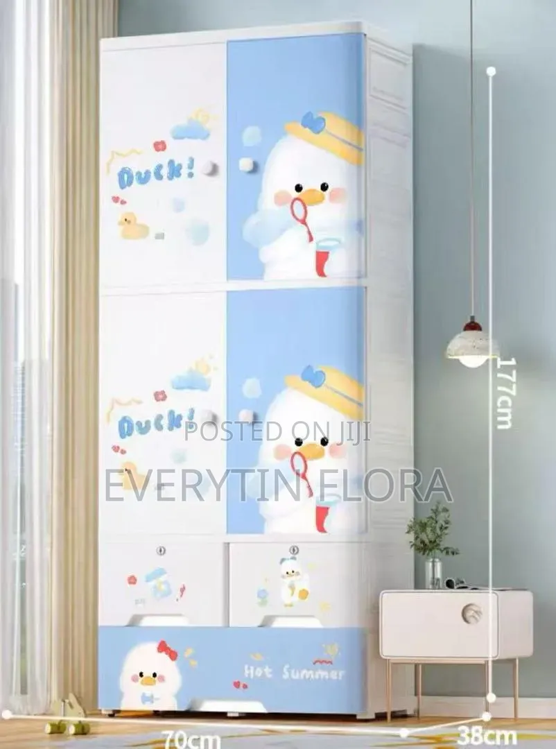 Foldable Plastic Wardrobe