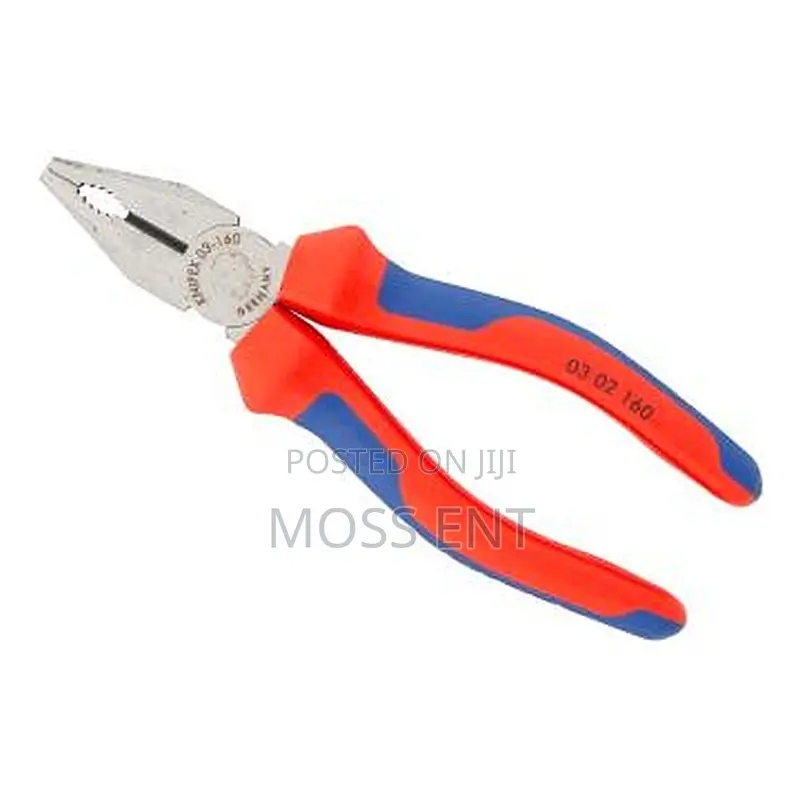Combination Plier 180mm Multifunctional Red/Blue - K-