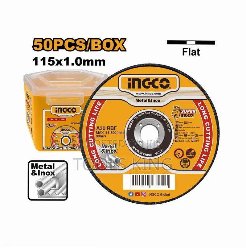 Abrasive Metal Cutting Disc - MCD
