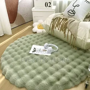 Bubble Fur Round Carpet