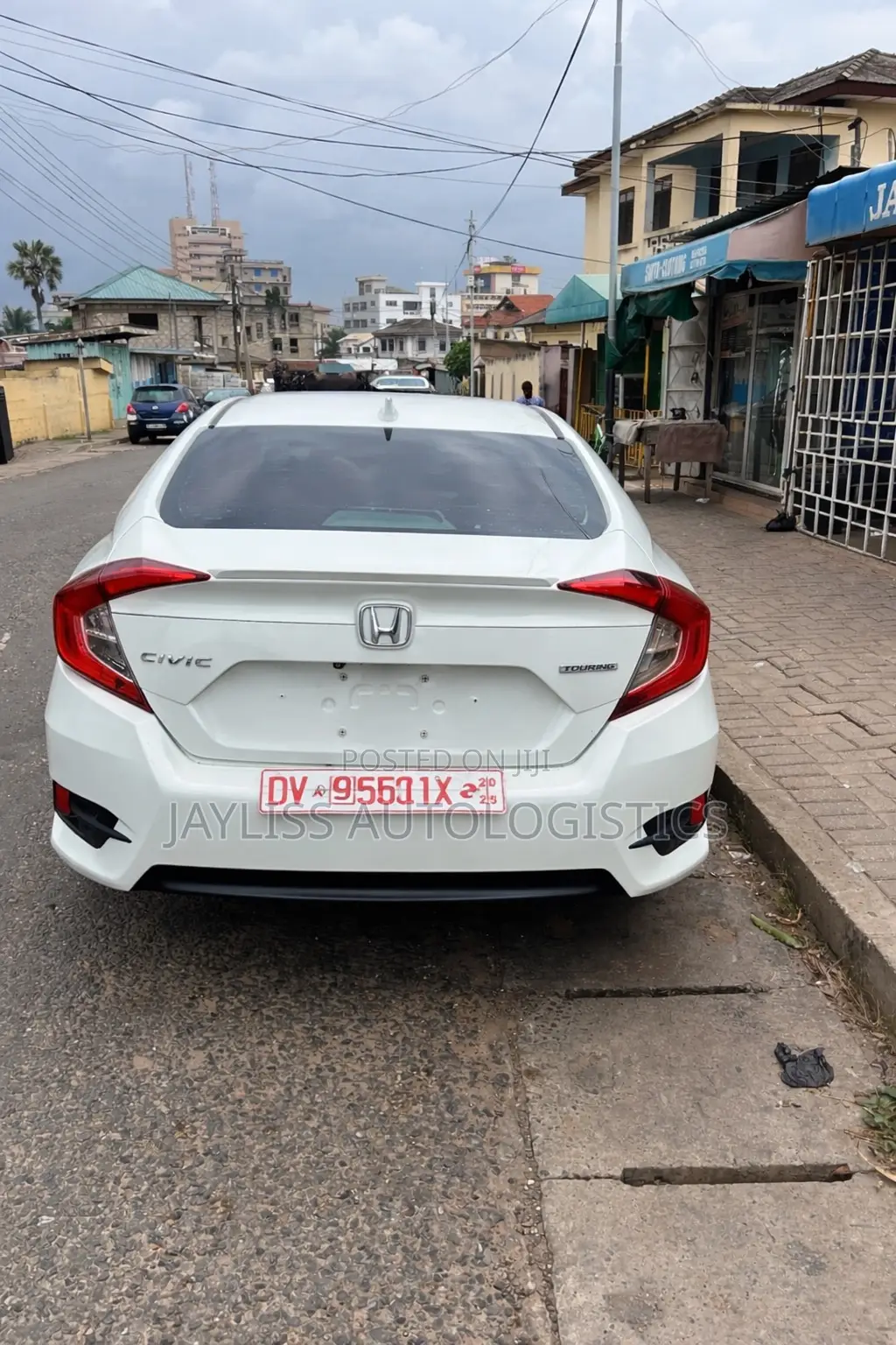 Honda Civic EX 4dr Sedan (2.0L 4cyl) 2017 White