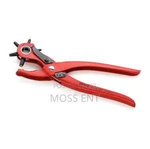 Revolving Punch Plier 220mm 2-2.5-3-3.5-4-5mm All Red - K-