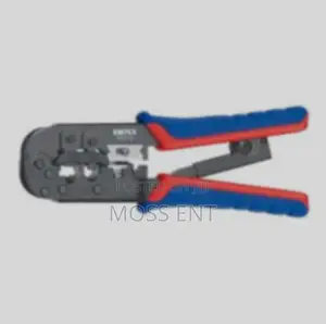 Crimping Plier 190mm for Western Plugs Network Red/Blue - K-975110