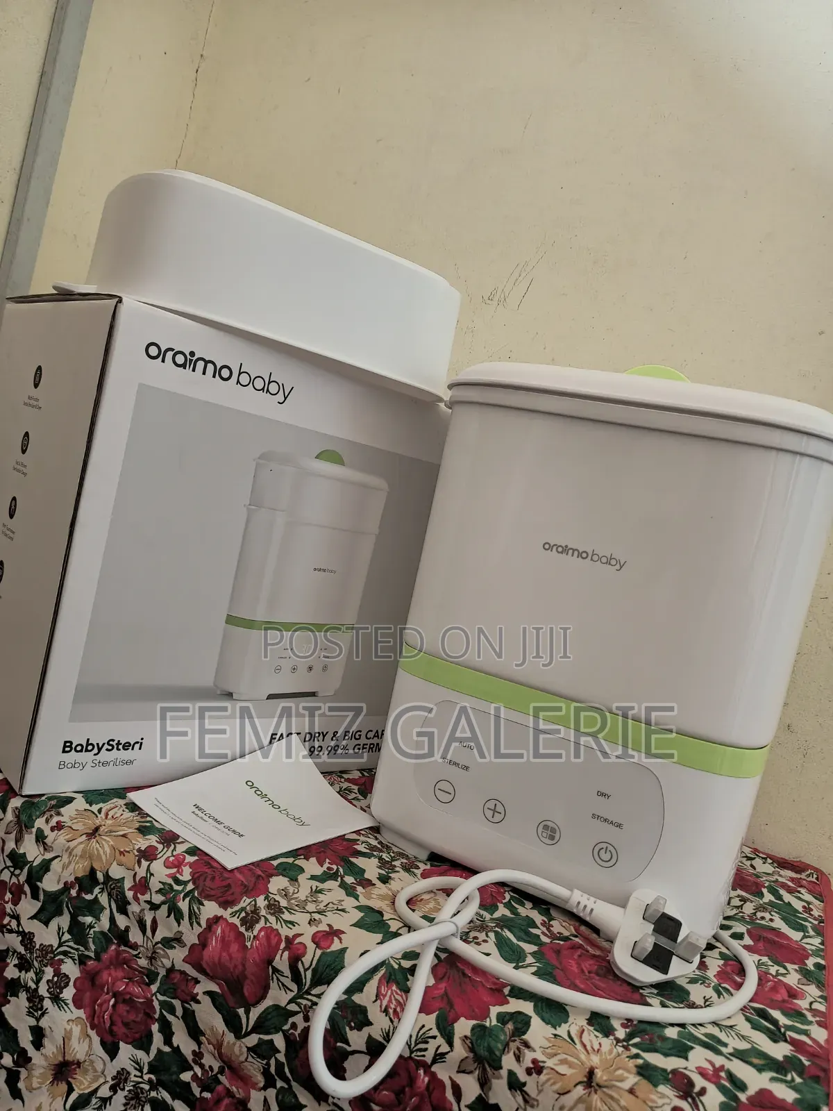 Oraimo Babysteri 3-in-1 Multi-Function Germ-Free Baby Steriliser