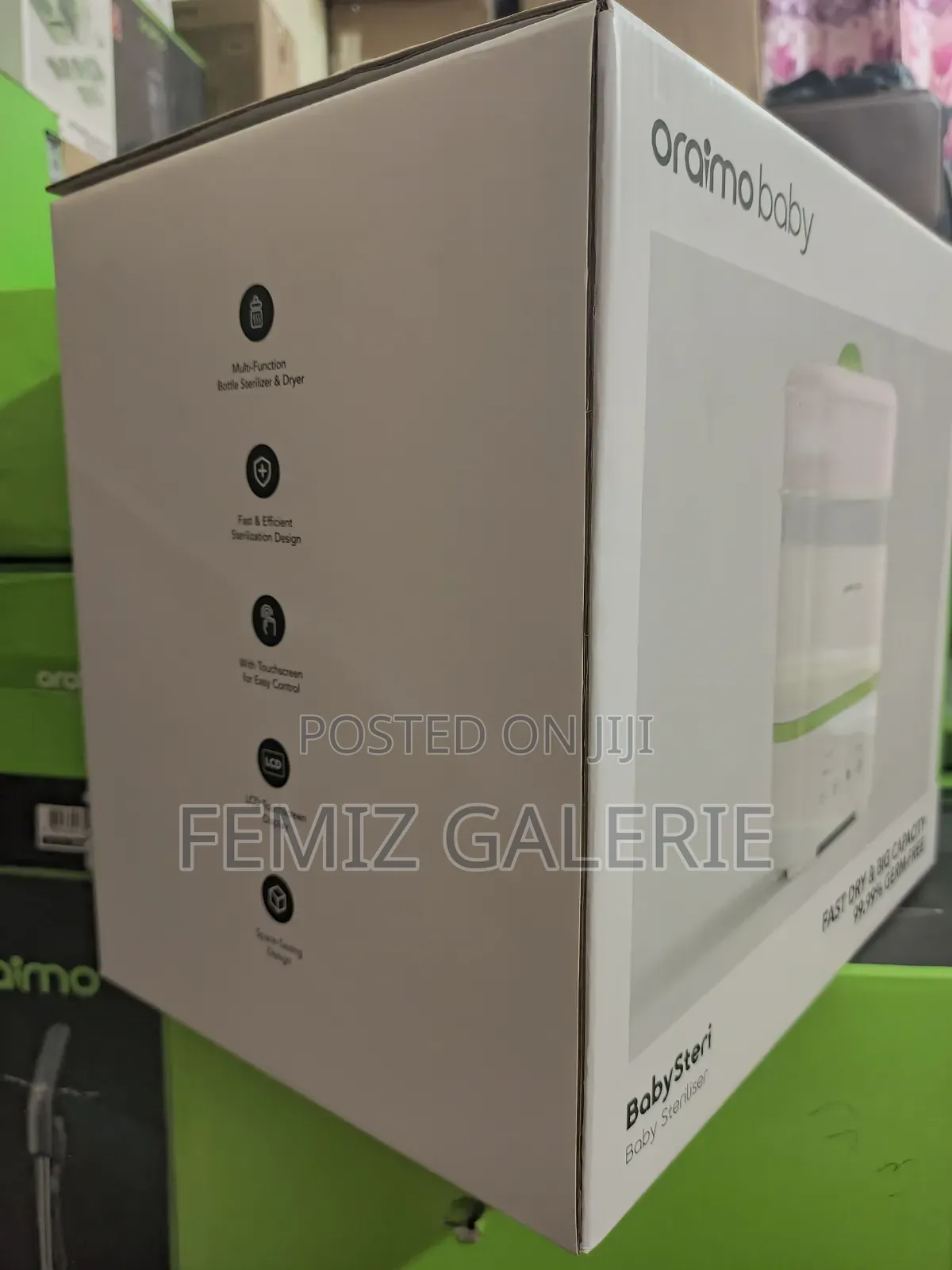 Oraimo Babysteri 3-in-1 Multi-Function Germ-Free Baby Steriliser