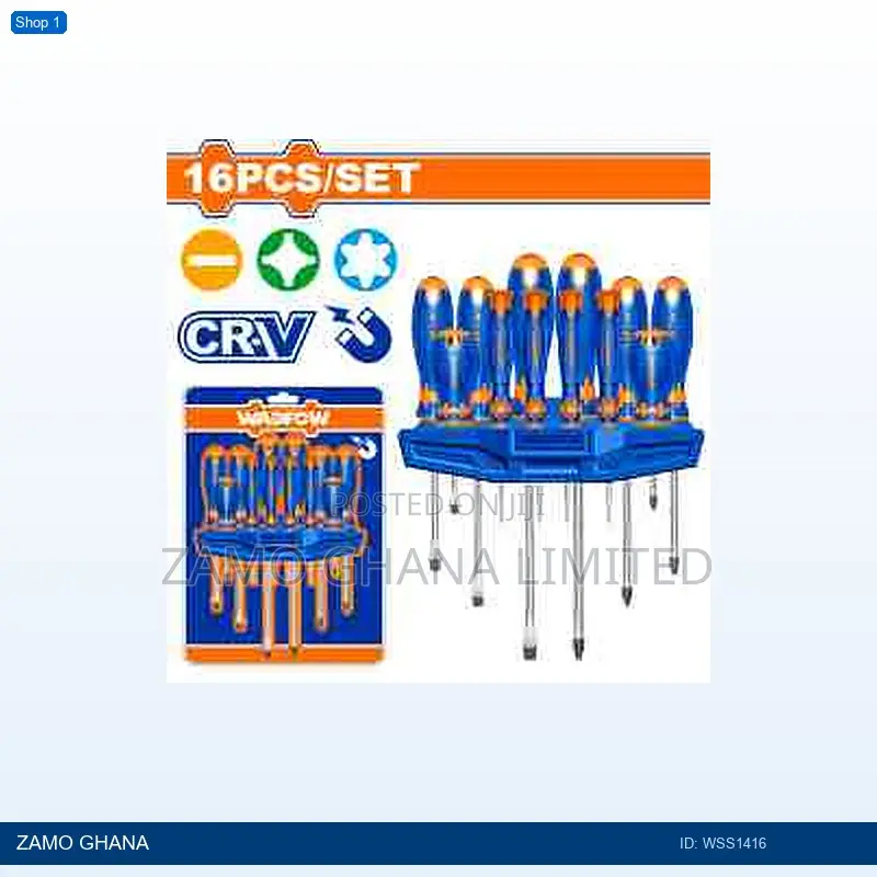 16 PCS Screwdriver - Wss1416