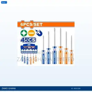 6 PCS Screwdriver - Wss3206