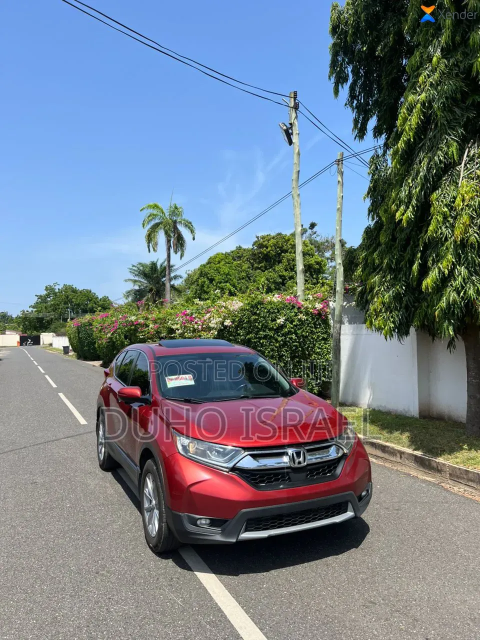Honda CR-V EX-L AWD 2018 Red