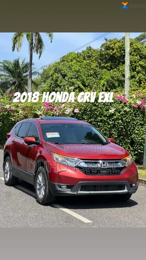Honda CR-V EX-L AWD 2018 Red