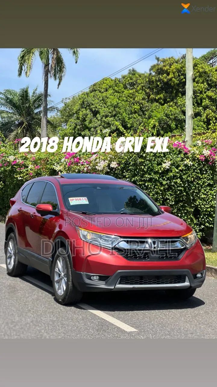 Honda CR-V EX-L AWD 2018 Red
