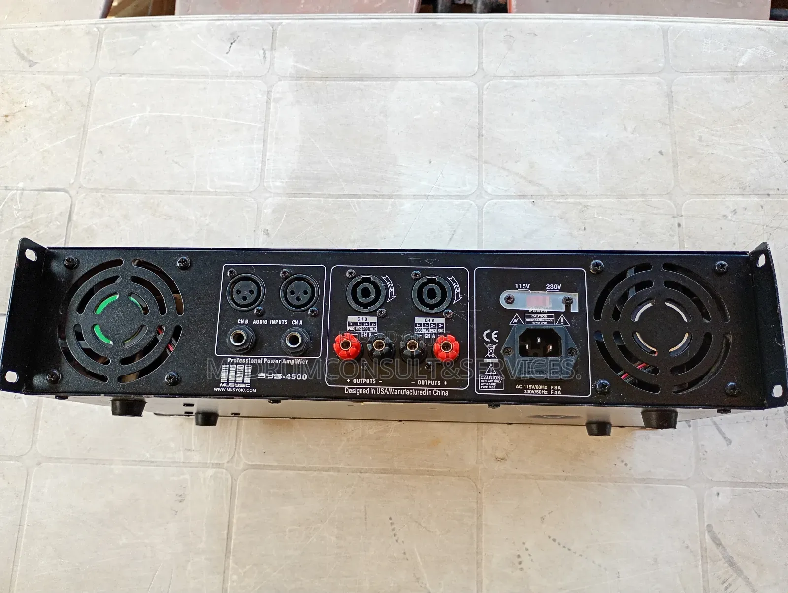 Musysic 4500 Watts Amp