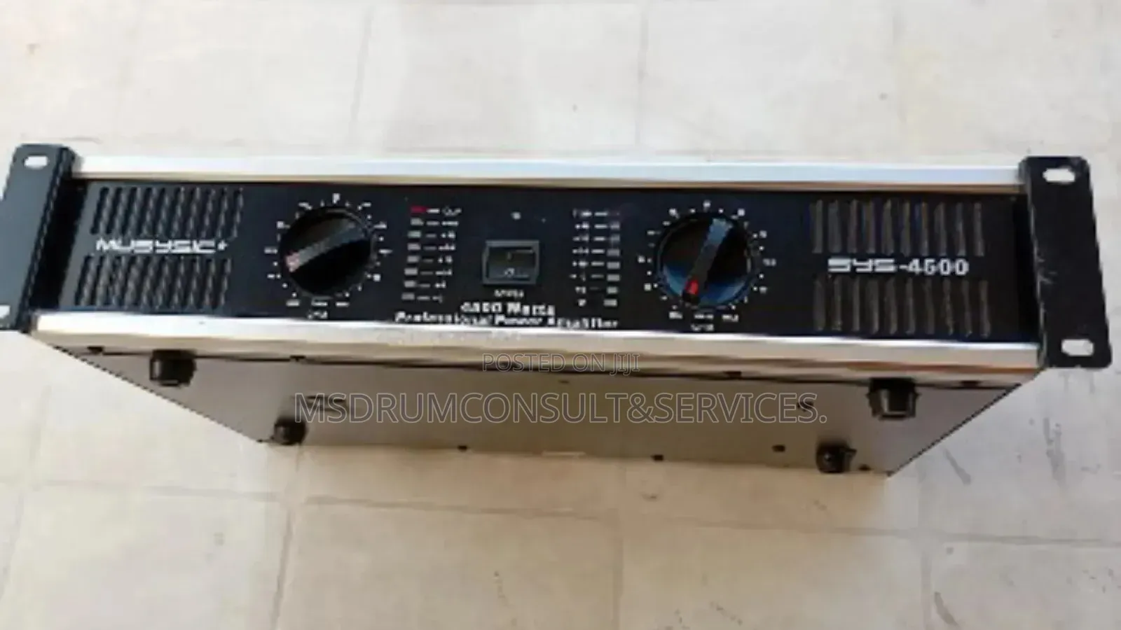 Musysic 4500 Watts Amp