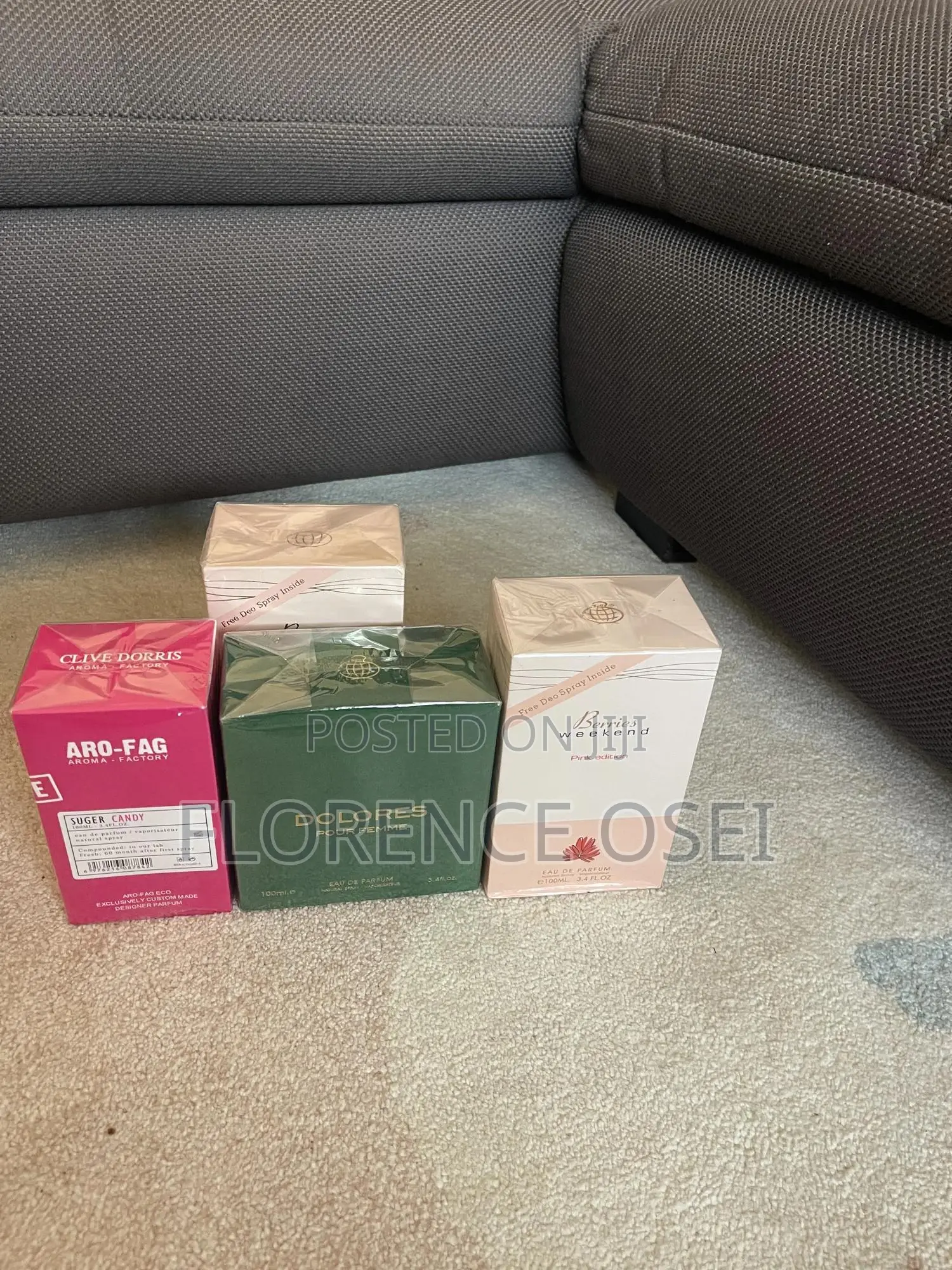 Selling of Men's Goods, Perfumes, and Foreign Pomade