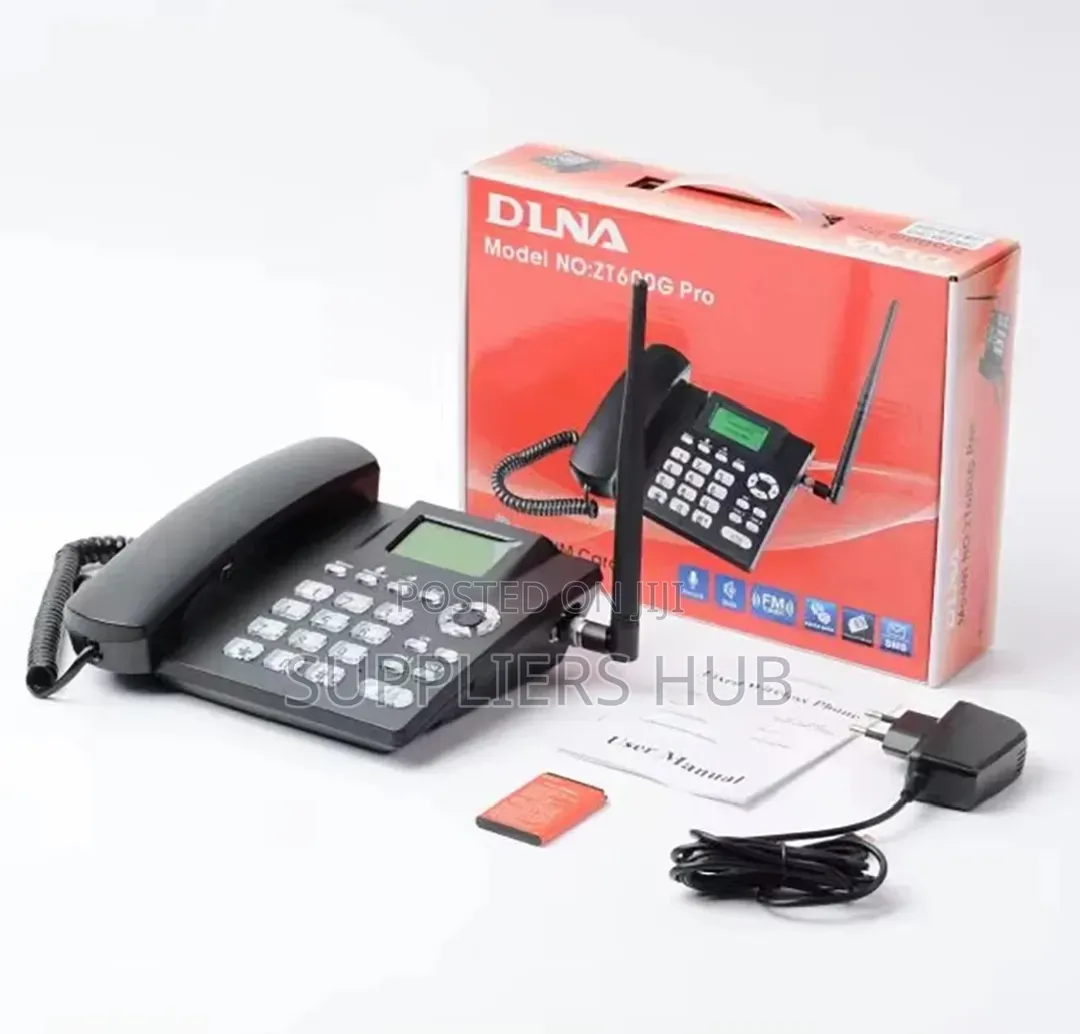 Fixed Wireless Dual Sim Cordless Land Line Telephone
