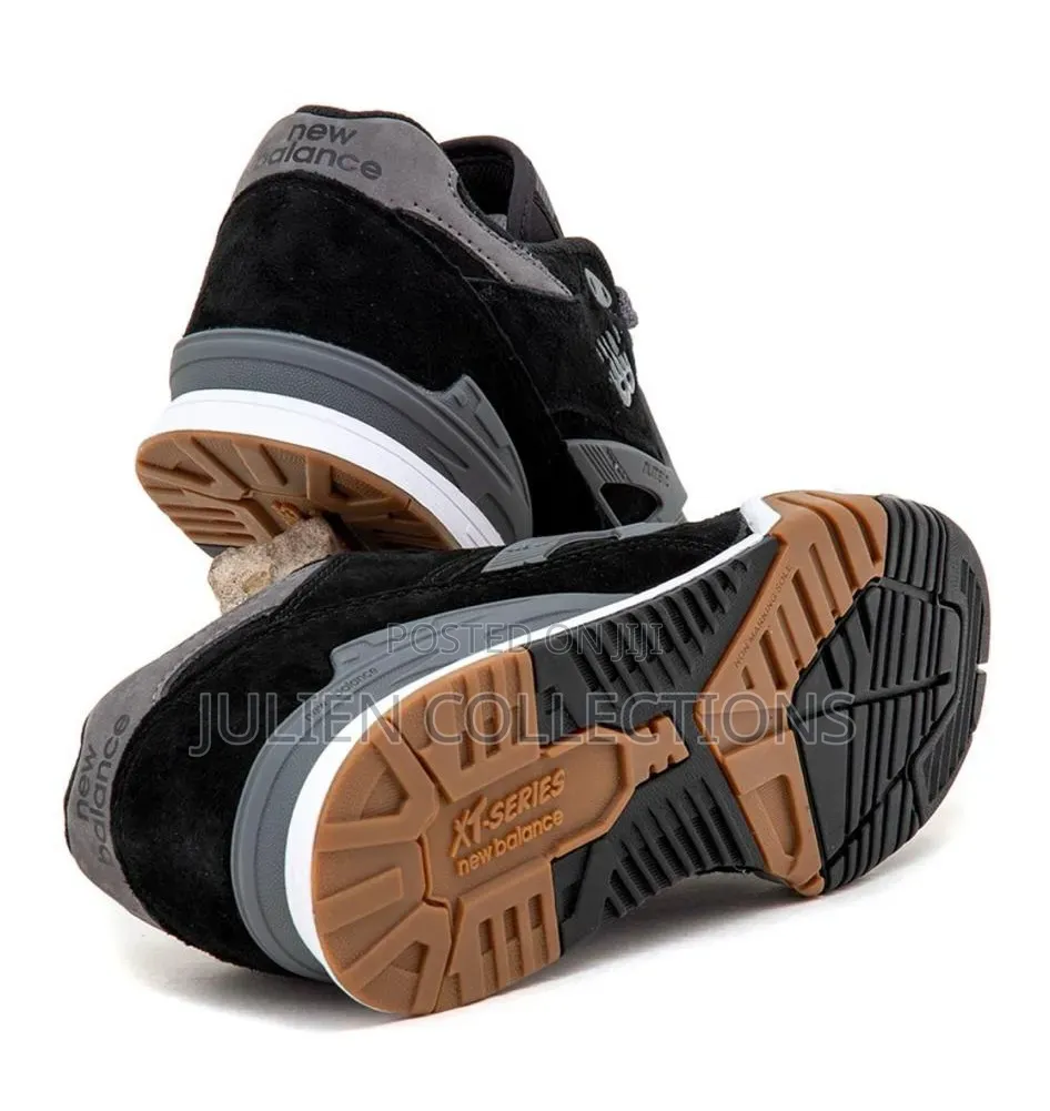 New Balance Nb Numberic Black Grey White