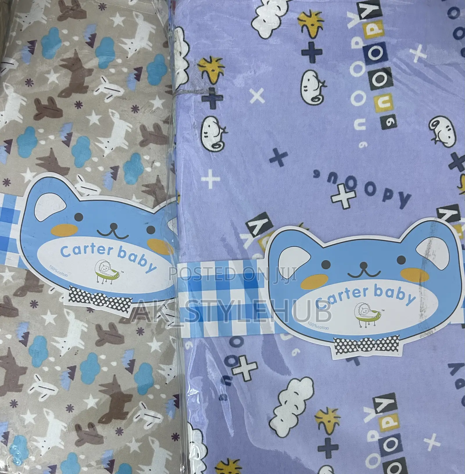 Coloured Cot Sheet