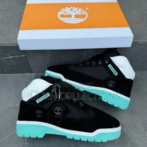 Timberland Field Boots Lite Green White N Black