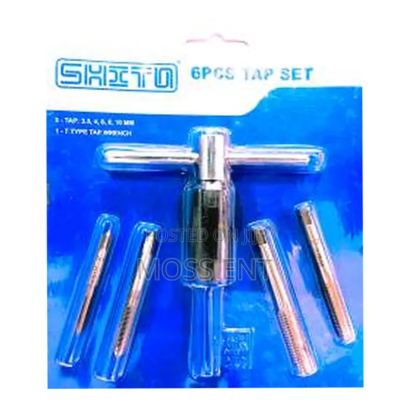 6pcs Tap Set Shito - Td006mm-St1