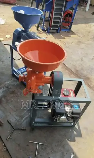 Wet And Dry Industrial Disc Mill Machine