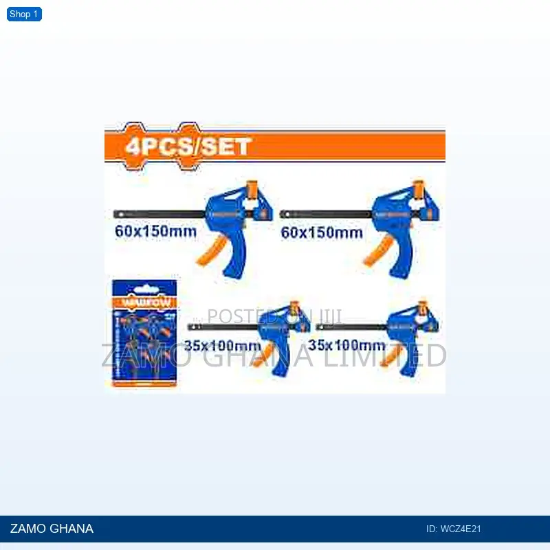 4pcs Quick Bar Clamp - Wcz4e21