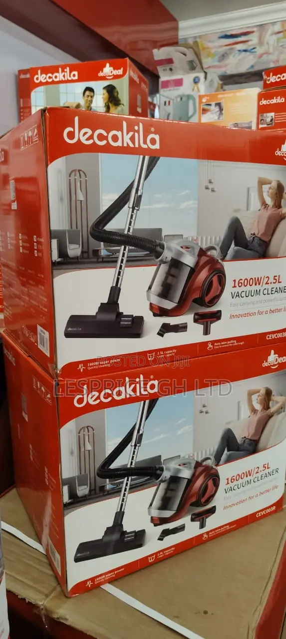 Stylishly Designed Fresh 1600w Vacuum Cleaner From Decakila
